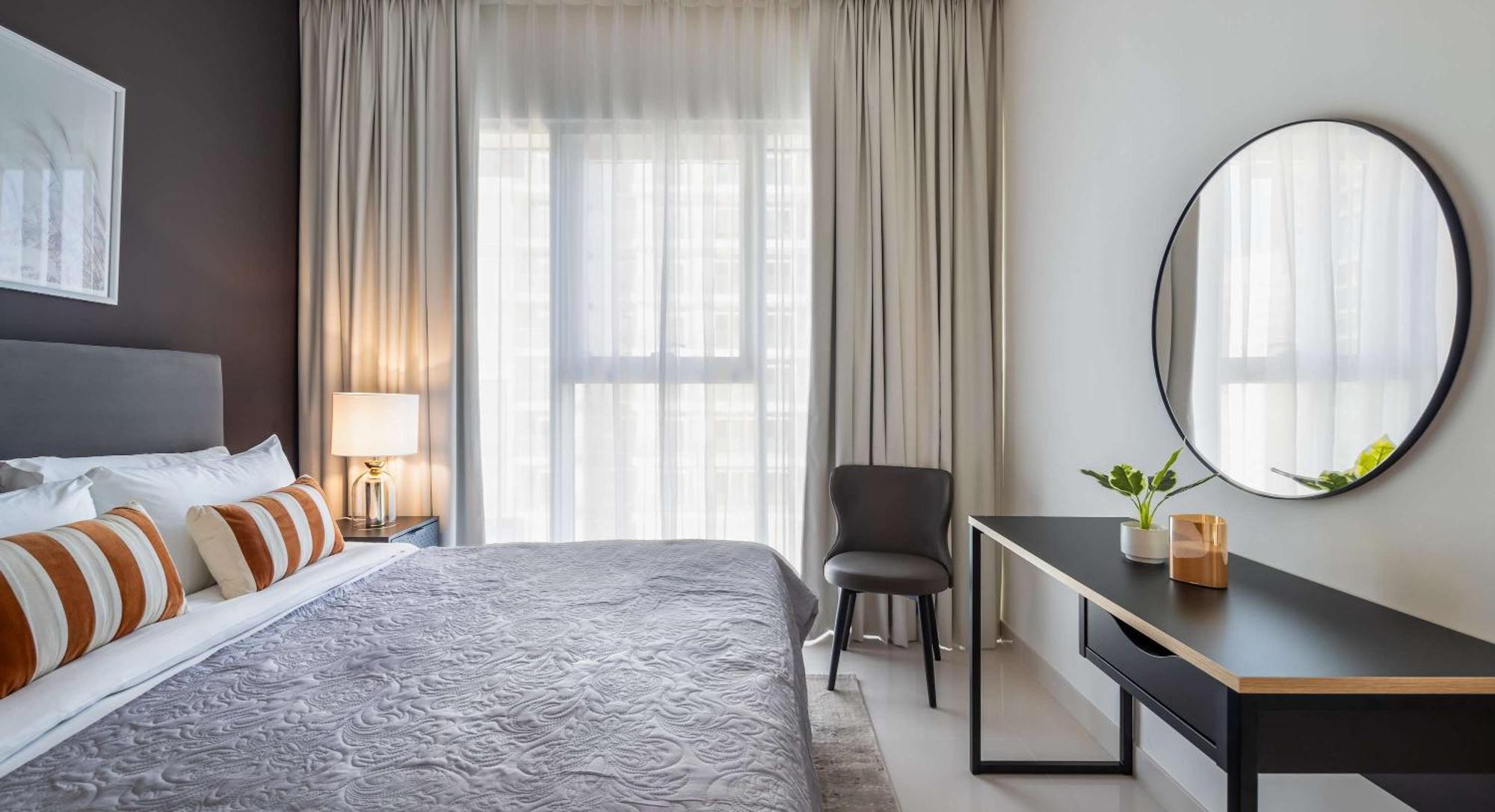 Silkhaus Palm View 1Bdr With Private Beach In Emaar Beachfront Dubai Buitenkant foto