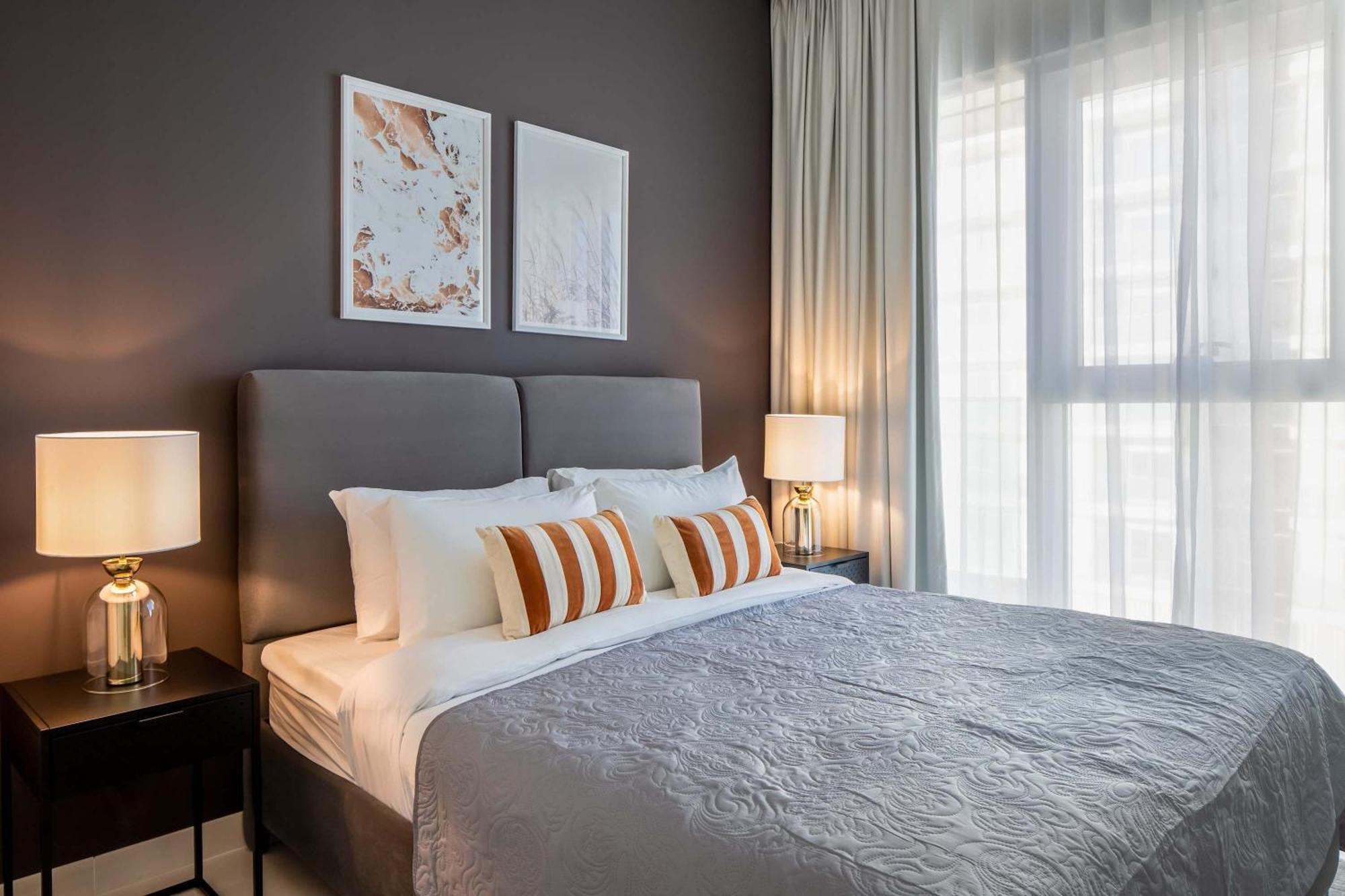 Silkhaus Palm View 1Bdr With Private Beach In Emaar Beachfront Dubai Buitenkant foto