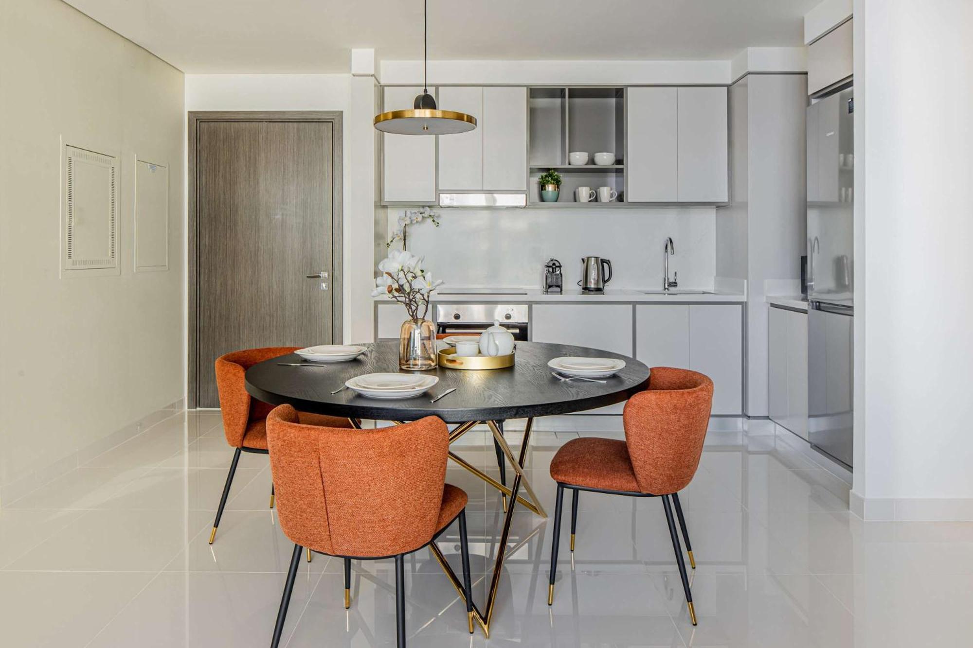Silkhaus Palm View 1Bdr With Private Beach In Emaar Beachfront Dubai Buitenkant foto